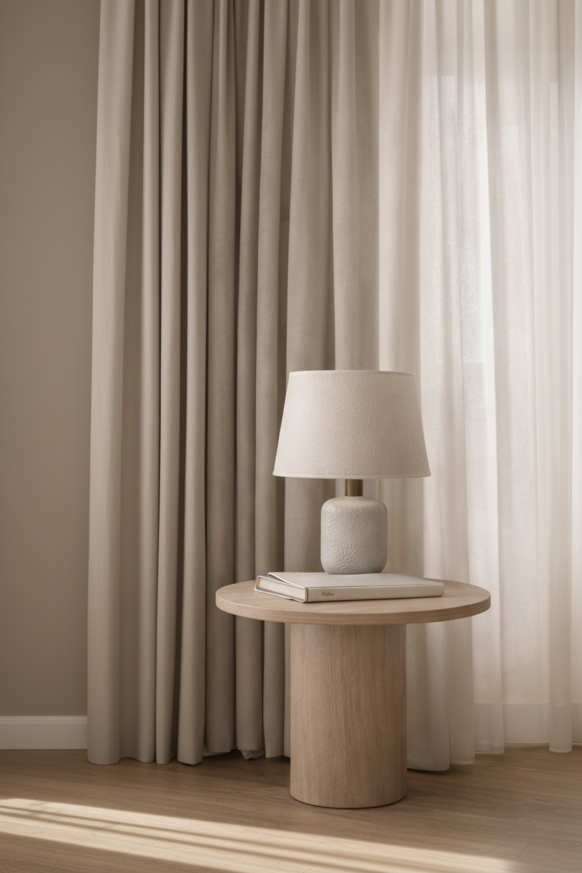 Luxury curtain interior